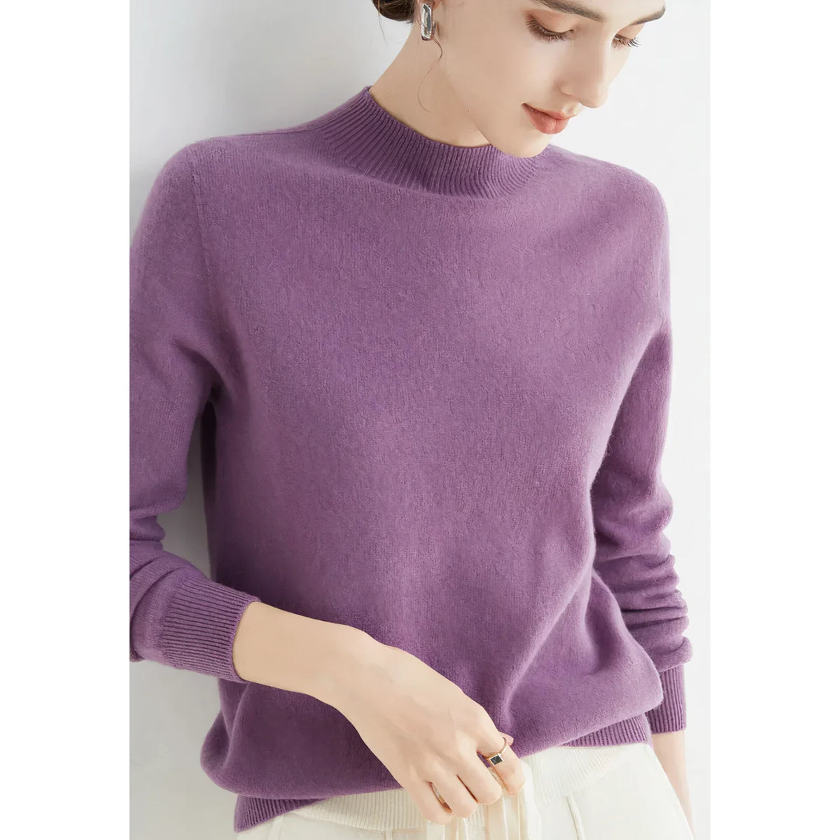 Cozy Chunky Knit Pullover Sweater