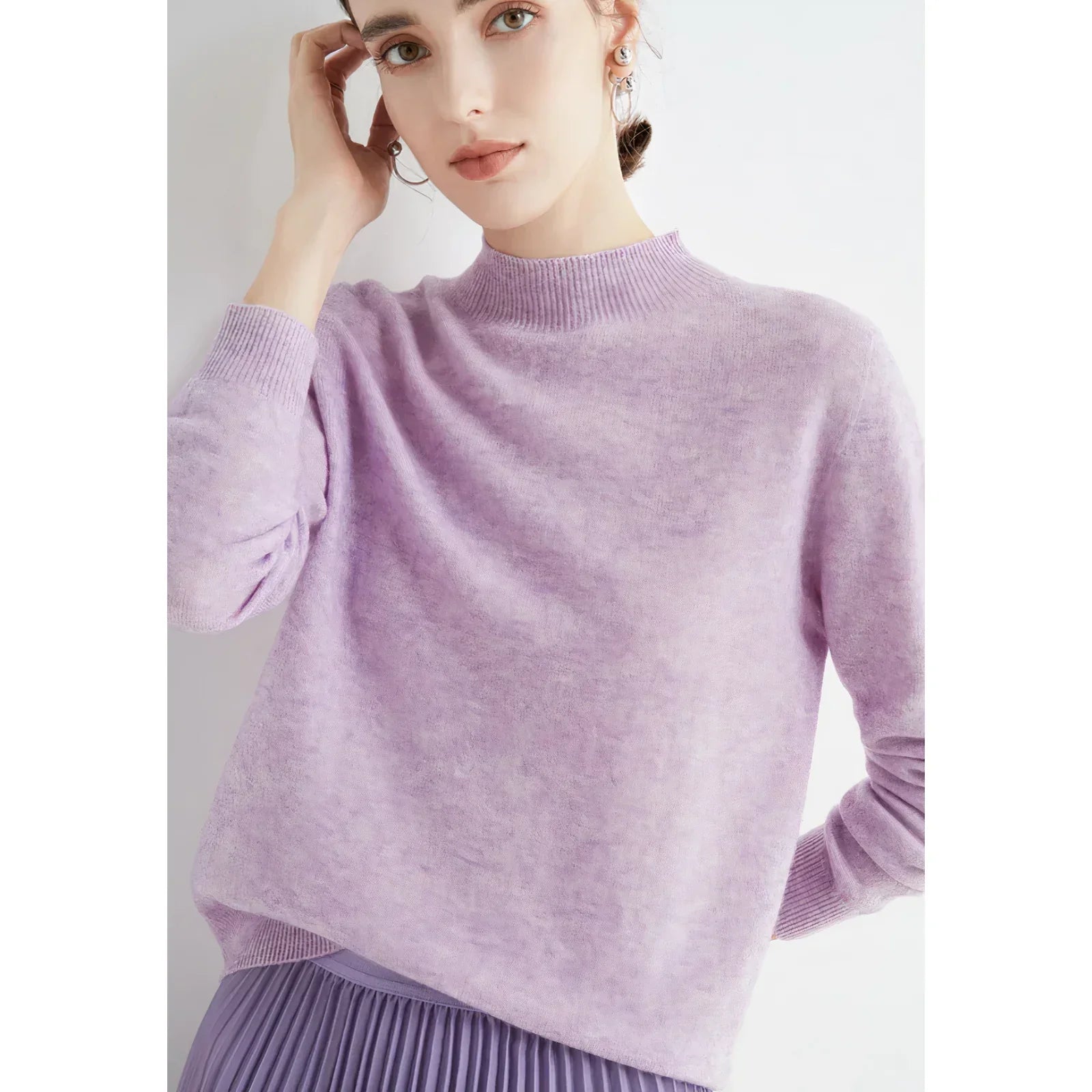 Cozy Chunky Knit Pullover Sweater