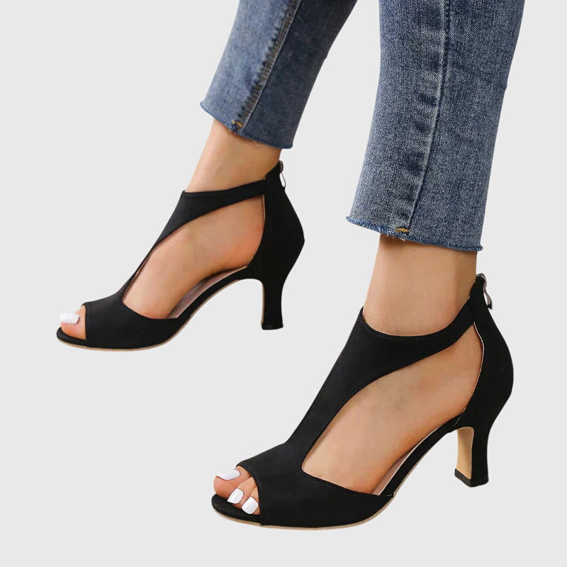 Delfina Orthopedic Block Heel Dress Shoe