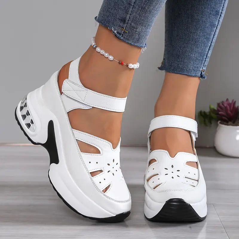 Cushioned Orthopedic Platform Wedge Sandals