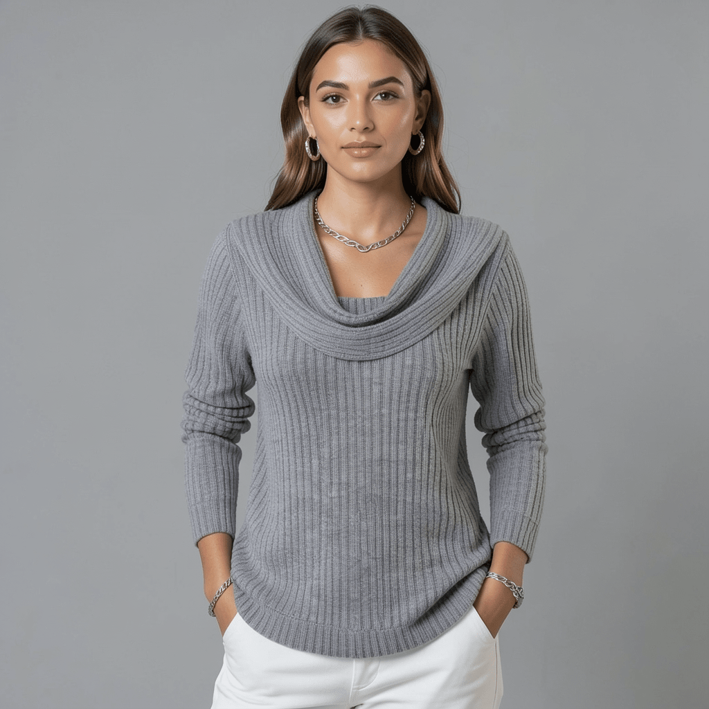 Nora Cowl Neck Soft Knit Jumper