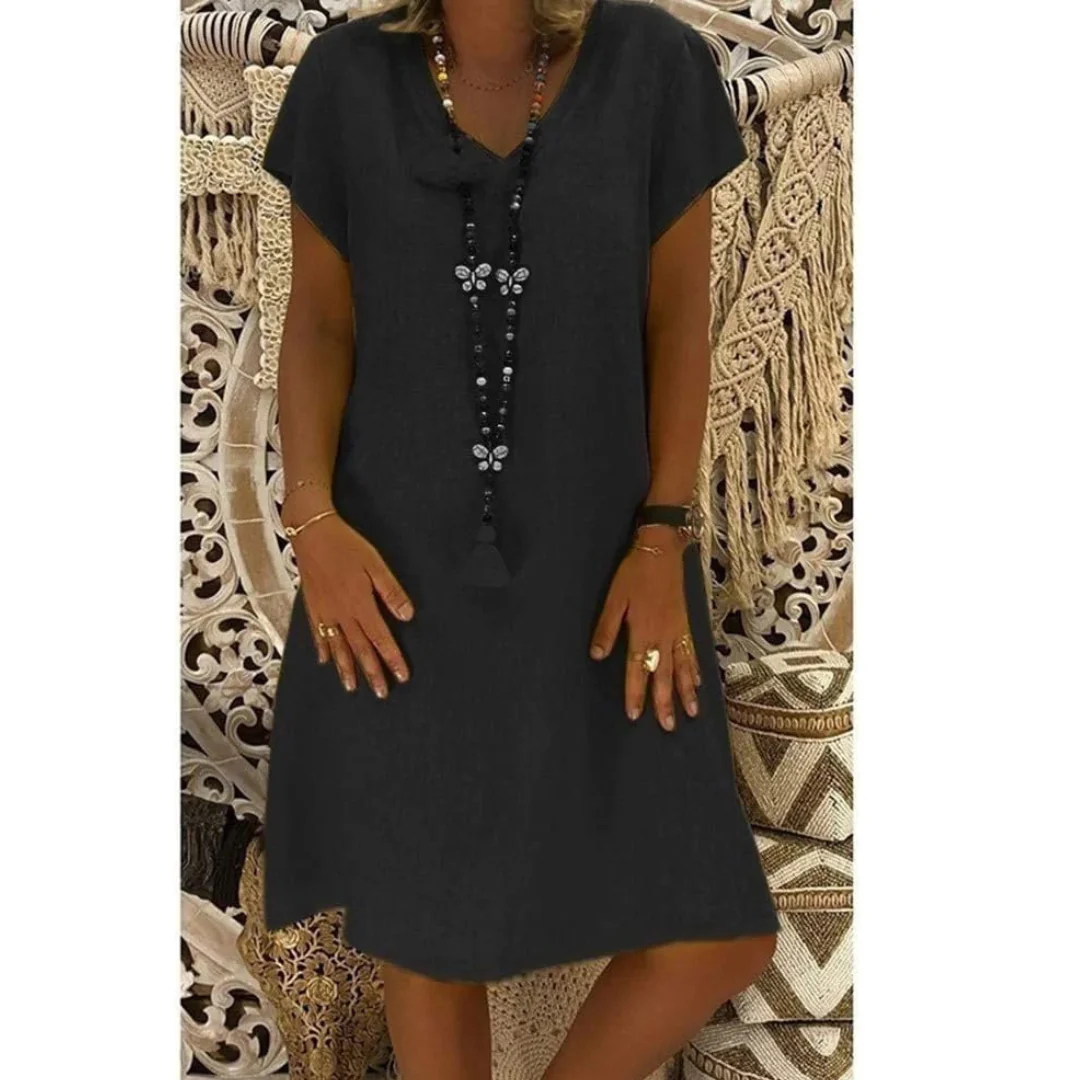 Adelaide Women's Casual Summer Dress in Plus Sizes