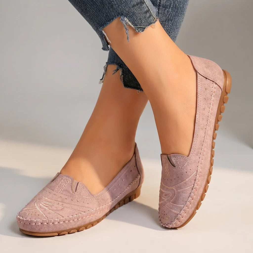 Flat Slip-On Loafers