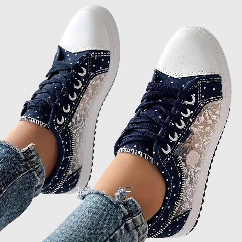 Cushioned Orthopedic Sneakers With Wider Toe Box