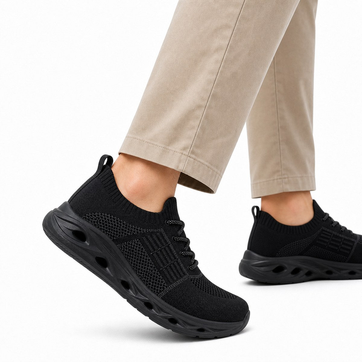 Wide Toe Box Orthopaedic Walking Sneakers