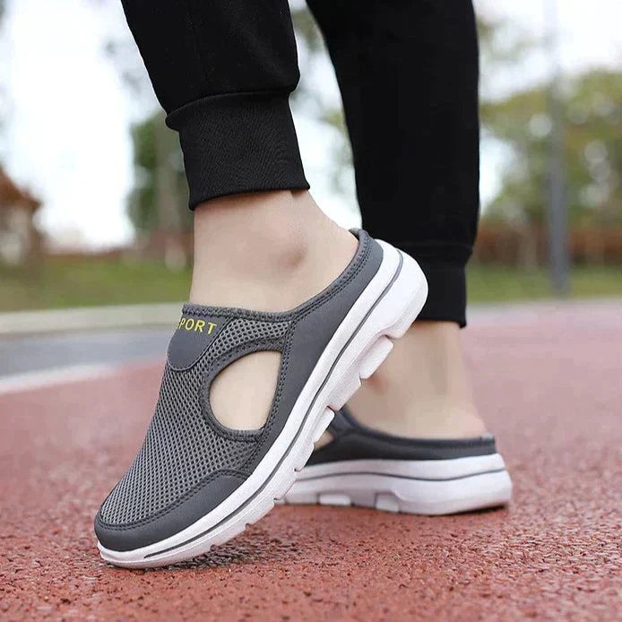 Breathable Knit Slip-On Comfort Shoes