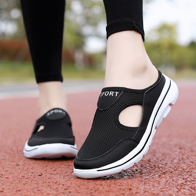 Breathable Knit Slip-On Comfort Shoes
