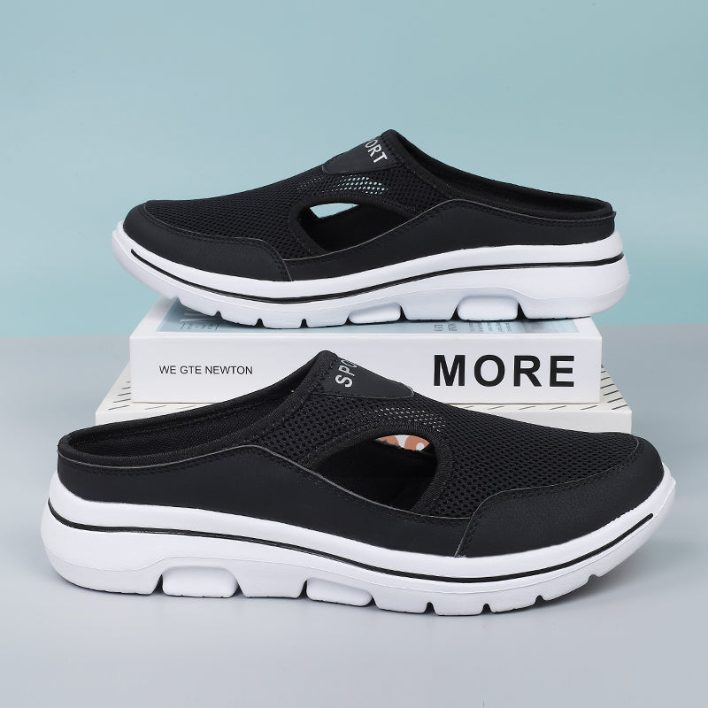 Breathable Knit Slip-On Comfort Shoes