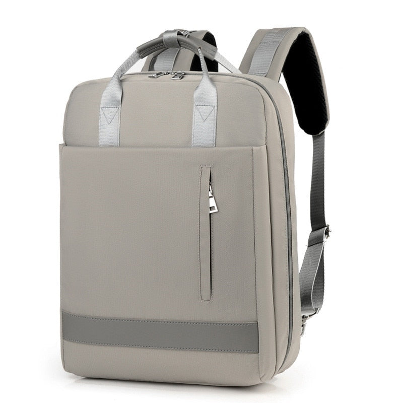 Secure Anti-Theft Backpack with Hidden Zippers