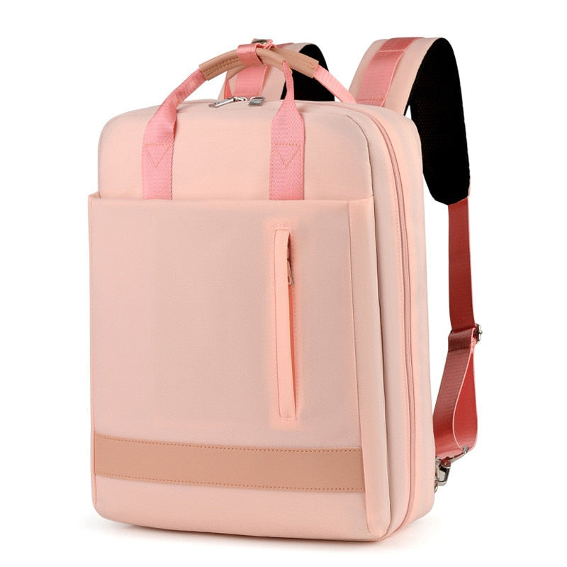 Secure Anti-Theft Backpack with Hidden Zippers