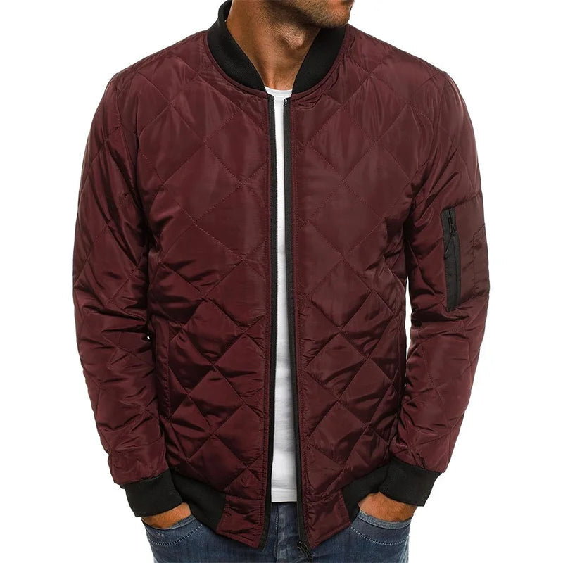 Arlo Quilted Bomber Jacket