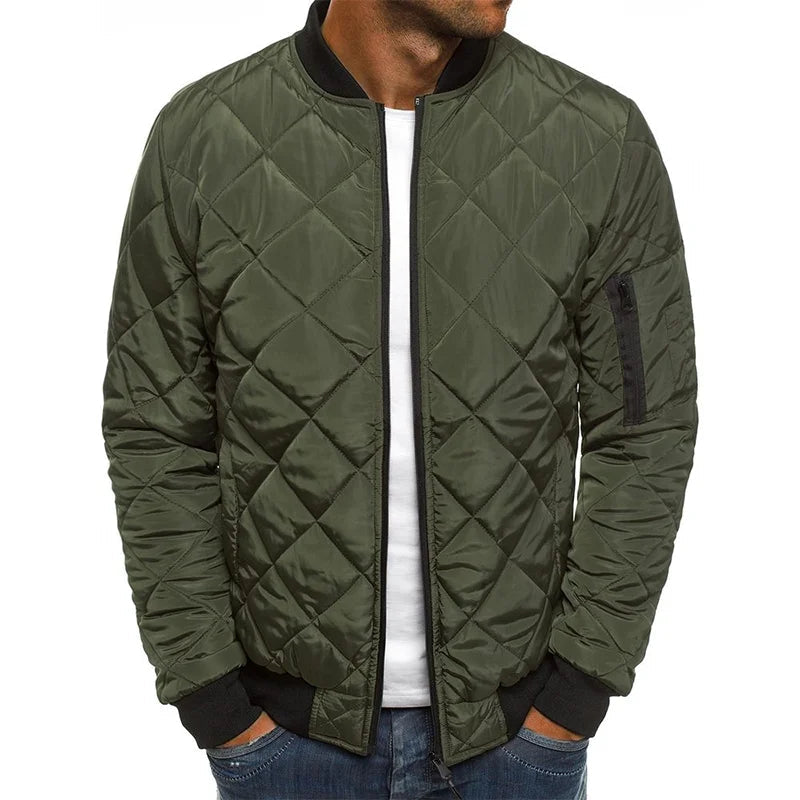 Arlo Quilted Bomber Jacket