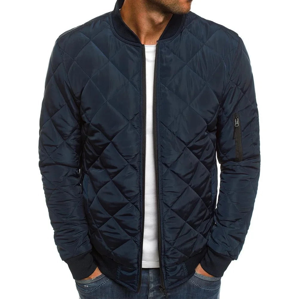 Arlo Quilted Bomber Jacket