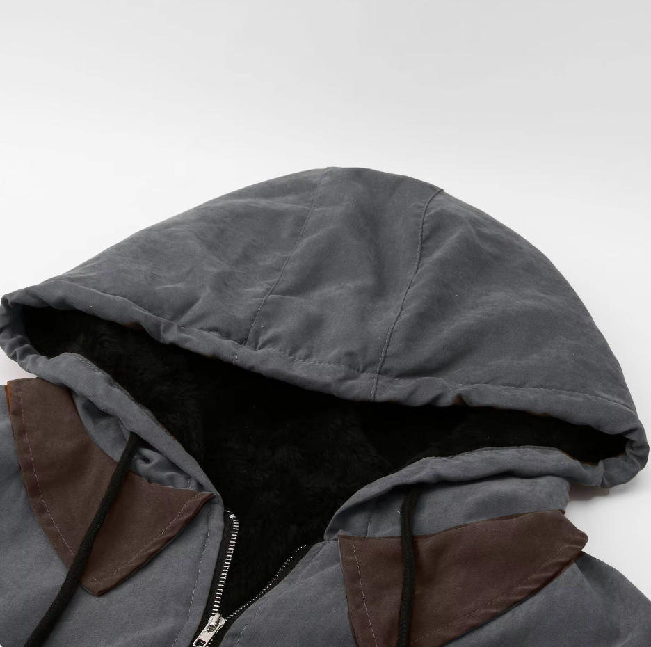 Arthur Hooded Full Zip Lined Jacket