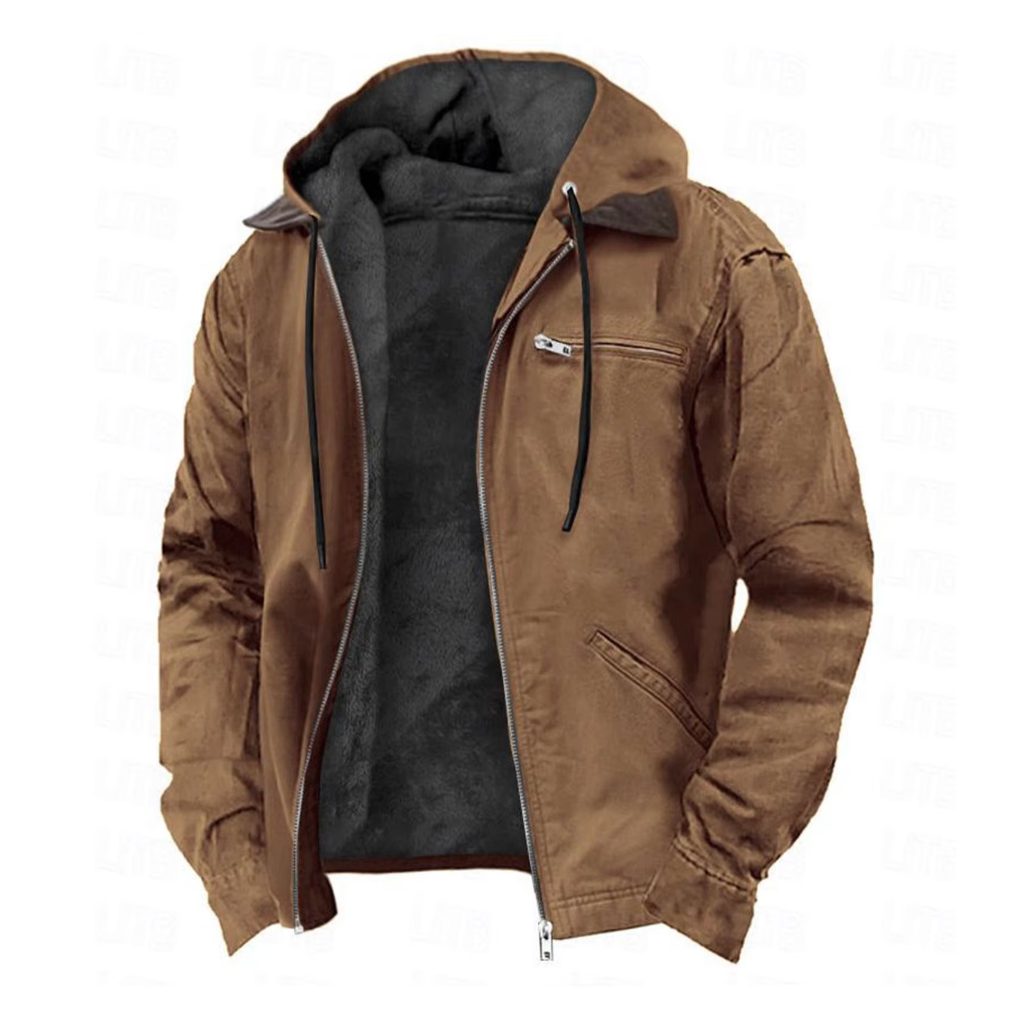 Arthur Hooded Full Zip Lined Jacket
