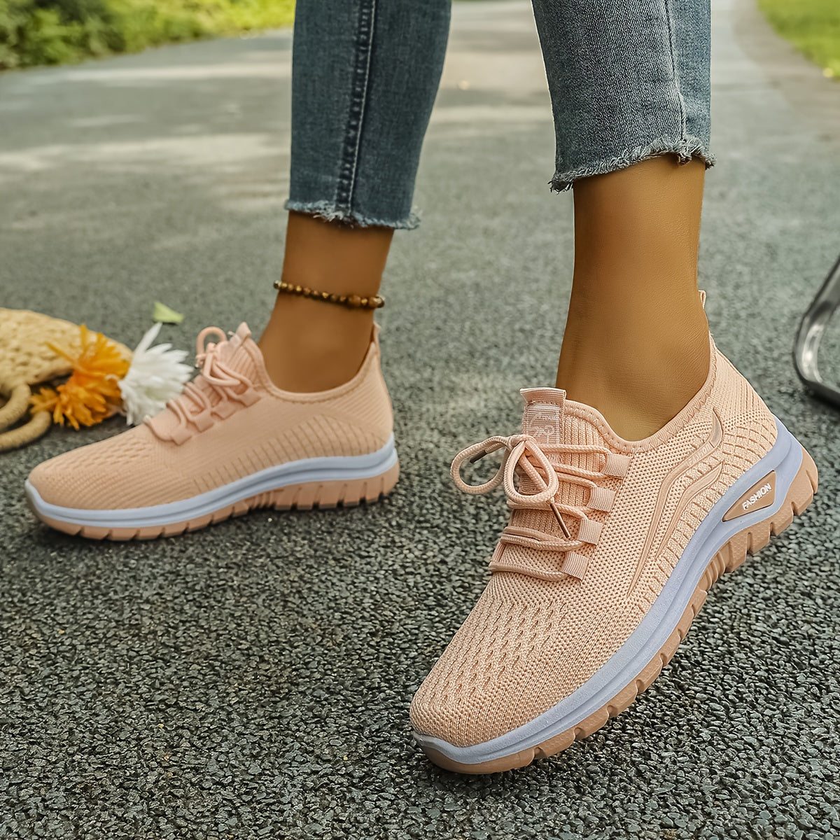 Orthopedic Wide Fit Cushioned Sneakers