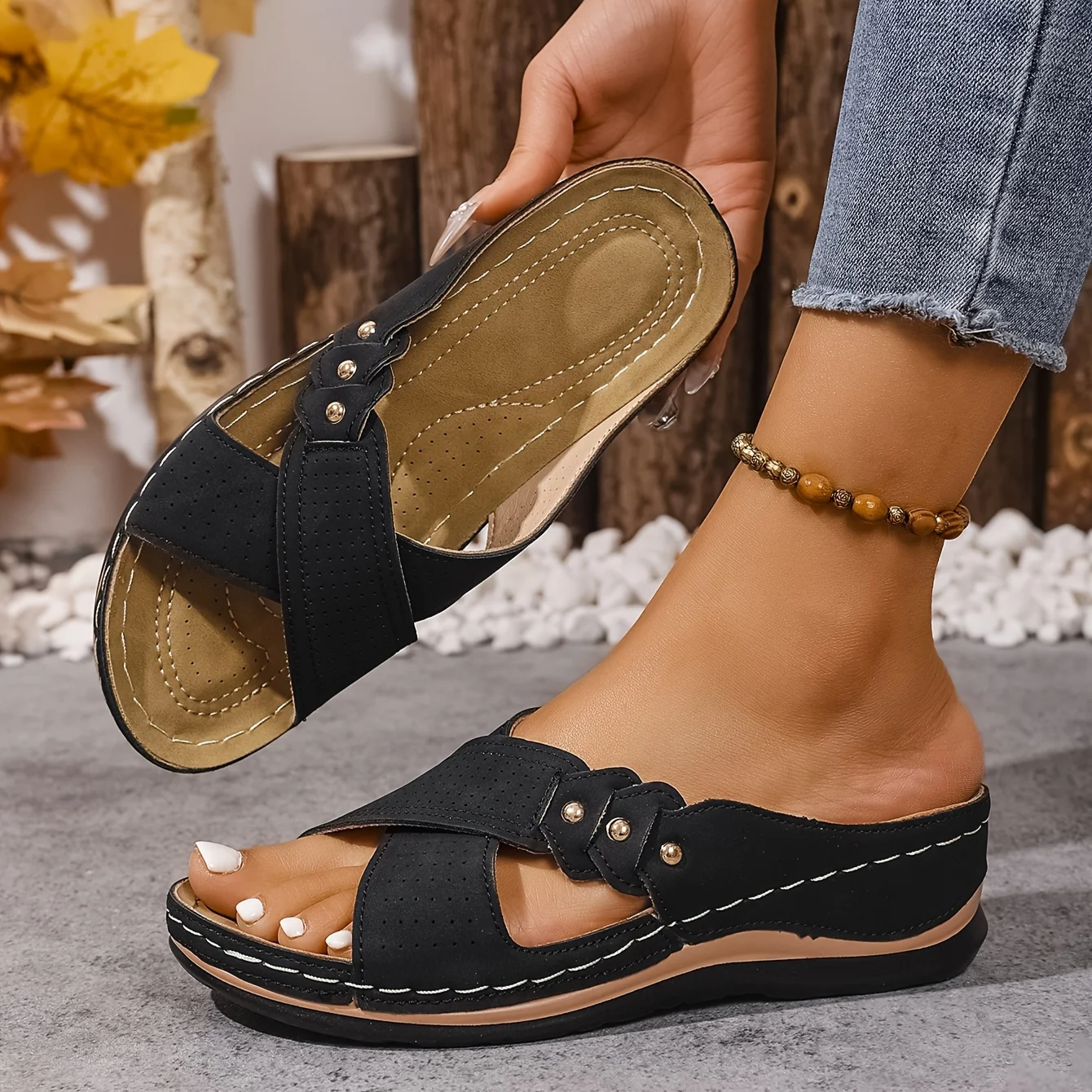 Women's Orthopedic Wedge Comfort Sandals