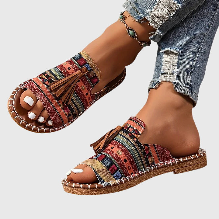 Lorraine Adjustable Strap Orthopedic Sandals