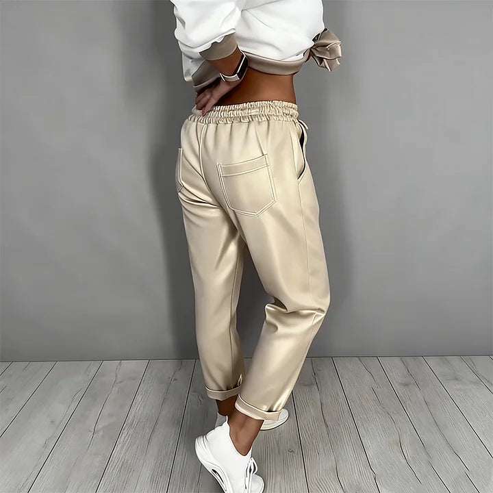 Ulyssa Button-Front Two-Piece Set