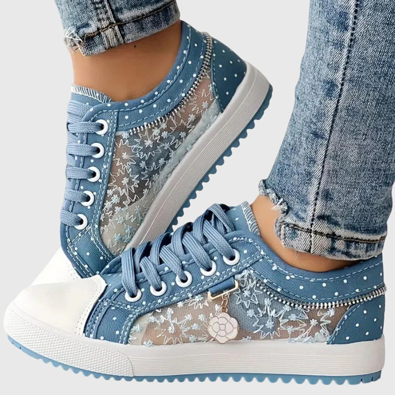 Cushioned Orthopedic Sneakers With Wider Toe Box