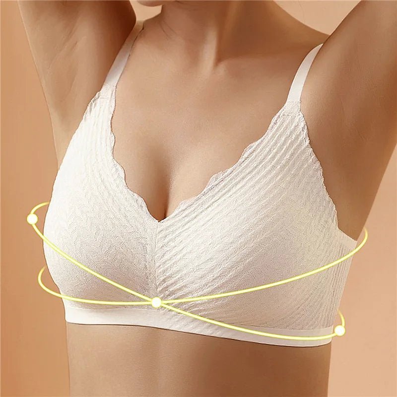 Wire Free Seamless Bra With Adjustable Band