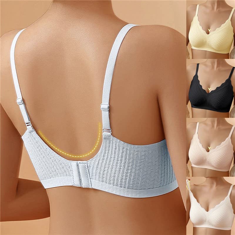 Wire Free Seamless Bra With Adjustable Band
