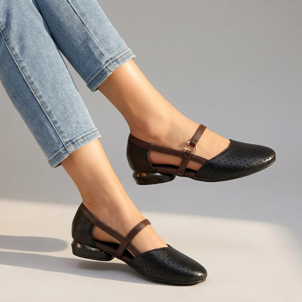 Cut-Out Loafers