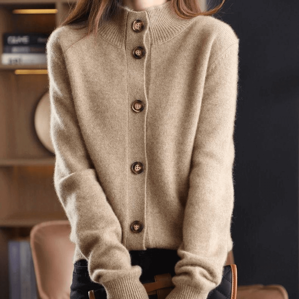 Open Front Soft Knit Cardigan