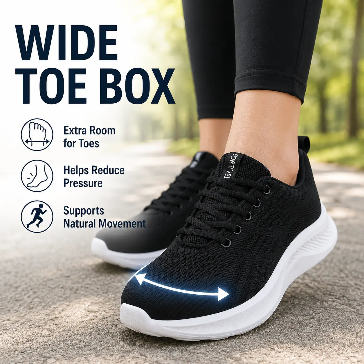 Women's Orthopaedic Outdoor Walking Sneakers