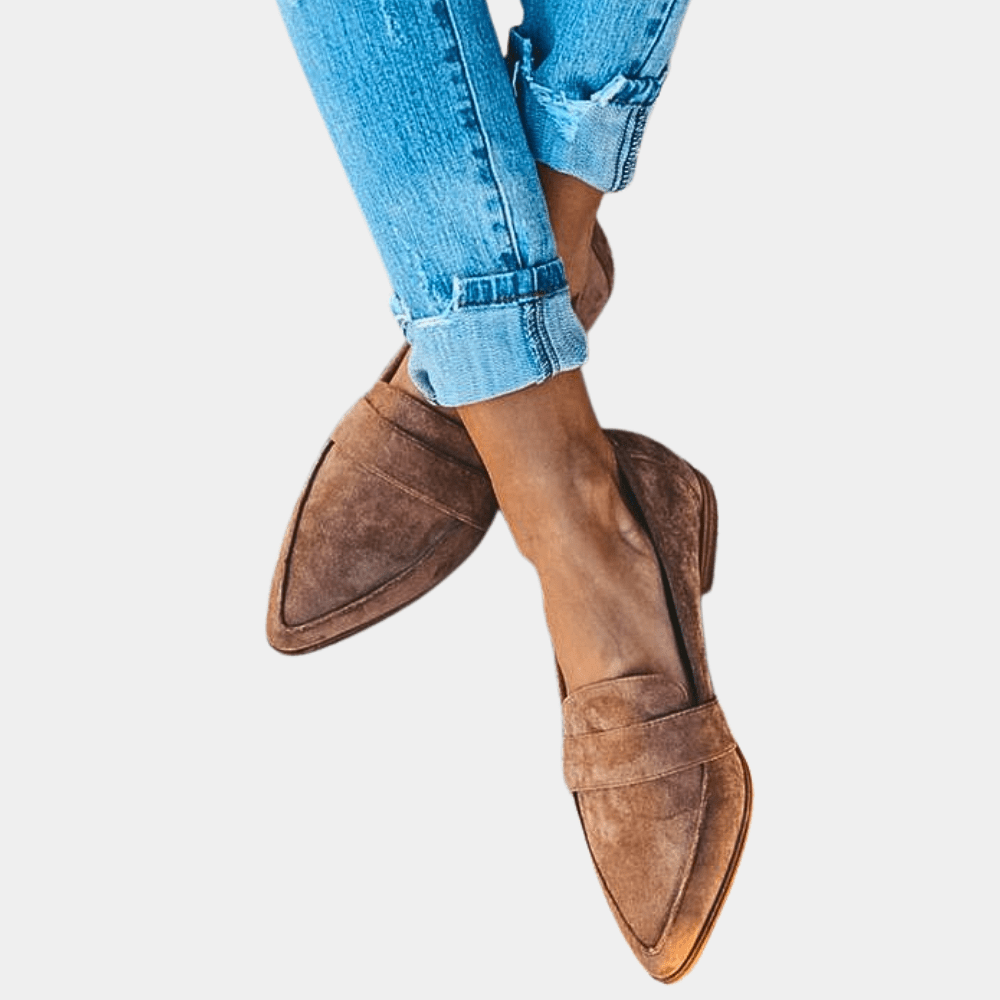 Elora PU Leather Everyday Slip-On Loafers