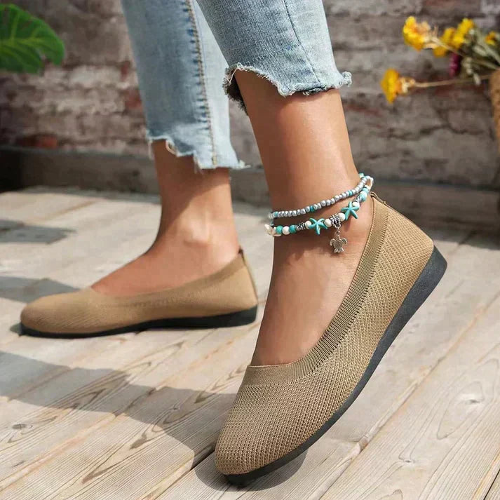 Orthopedic Mesh Upper Ballet Flat