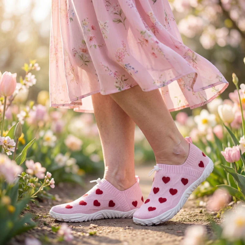 Cloud Walk Love Wide Toe Box Shoes for Walking