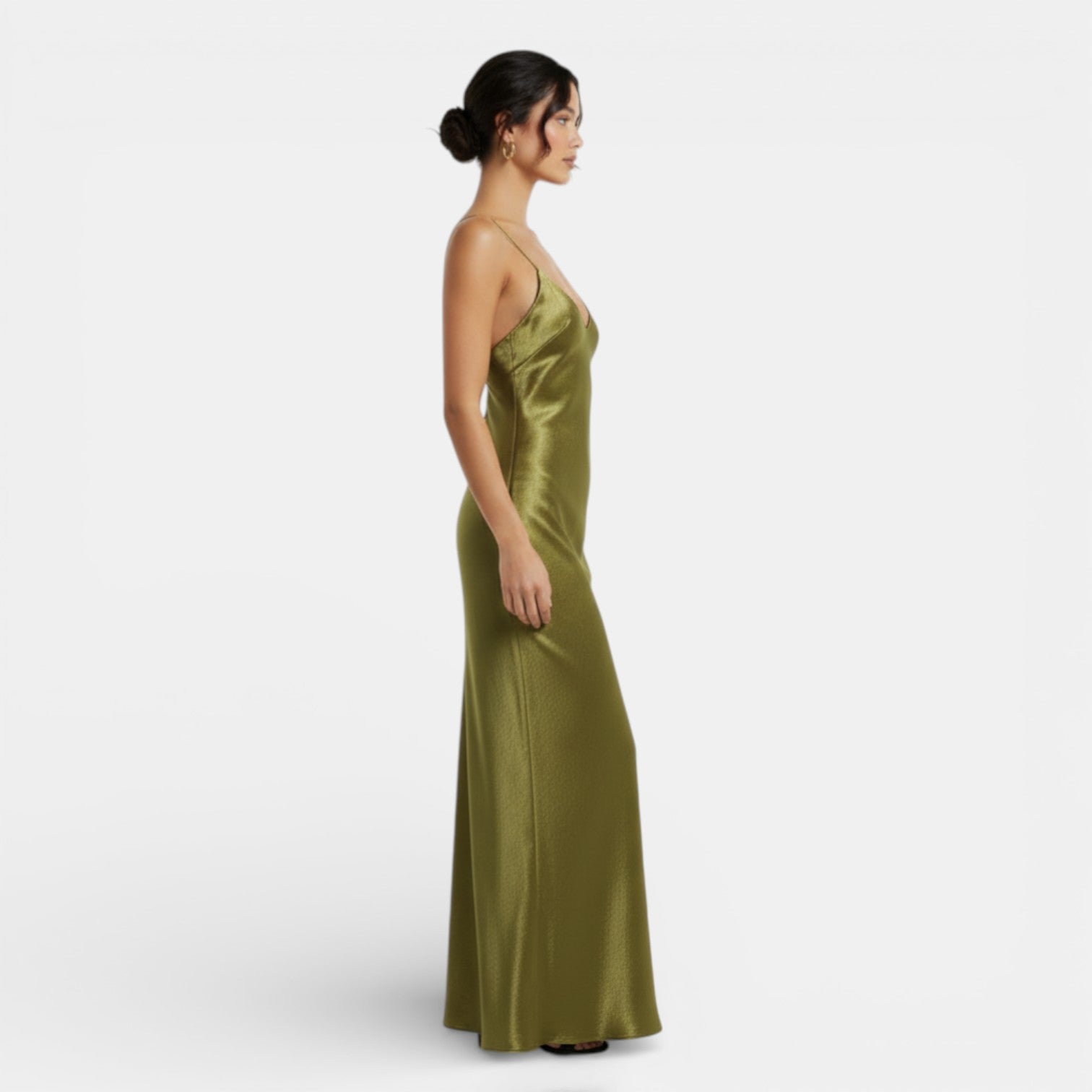 Silky Satin Slip Dress For Women