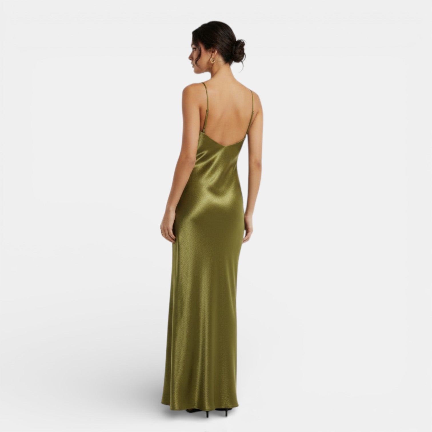 Silky Satin Slip Dress For Women
