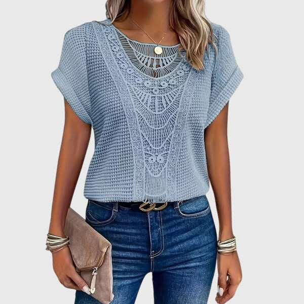 Boho Style Relaxed Fit Blouse