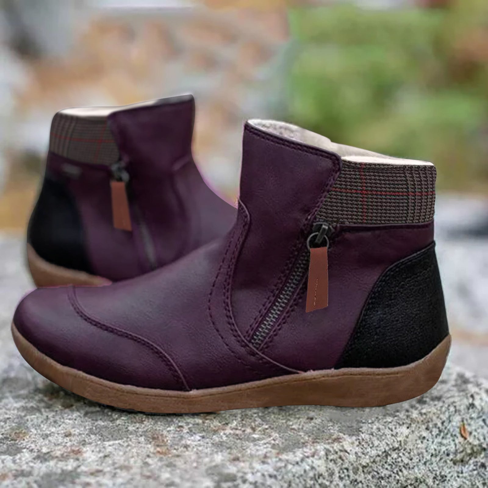 Waterproof Orthopedic Leather Boots