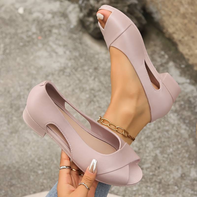 Orthopedic Heeled Sandals With Cushioned Footbed