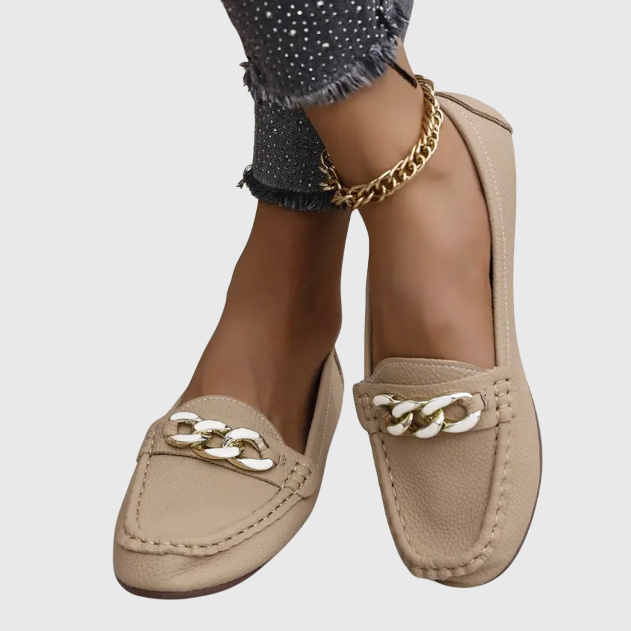 Melissa Orthopedic Leather Slip-On Loafer