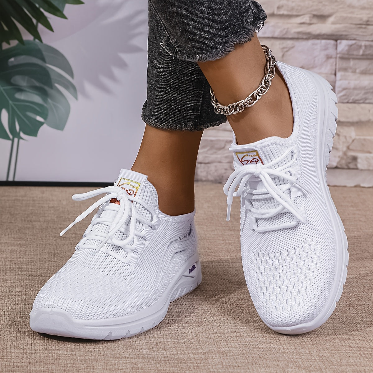 Orthopedic Wide Fit Cushioned Sneakers