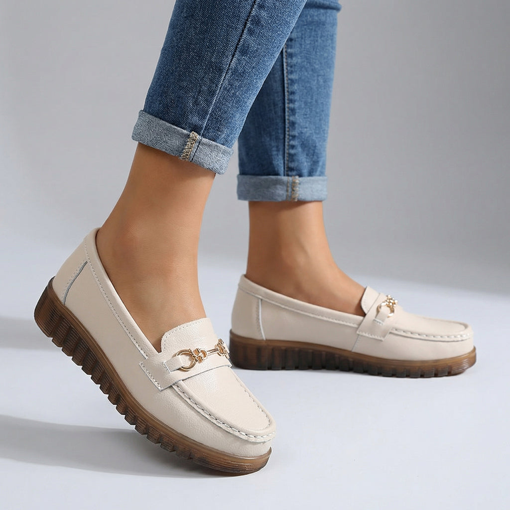Orthopedic Buckle Loafers