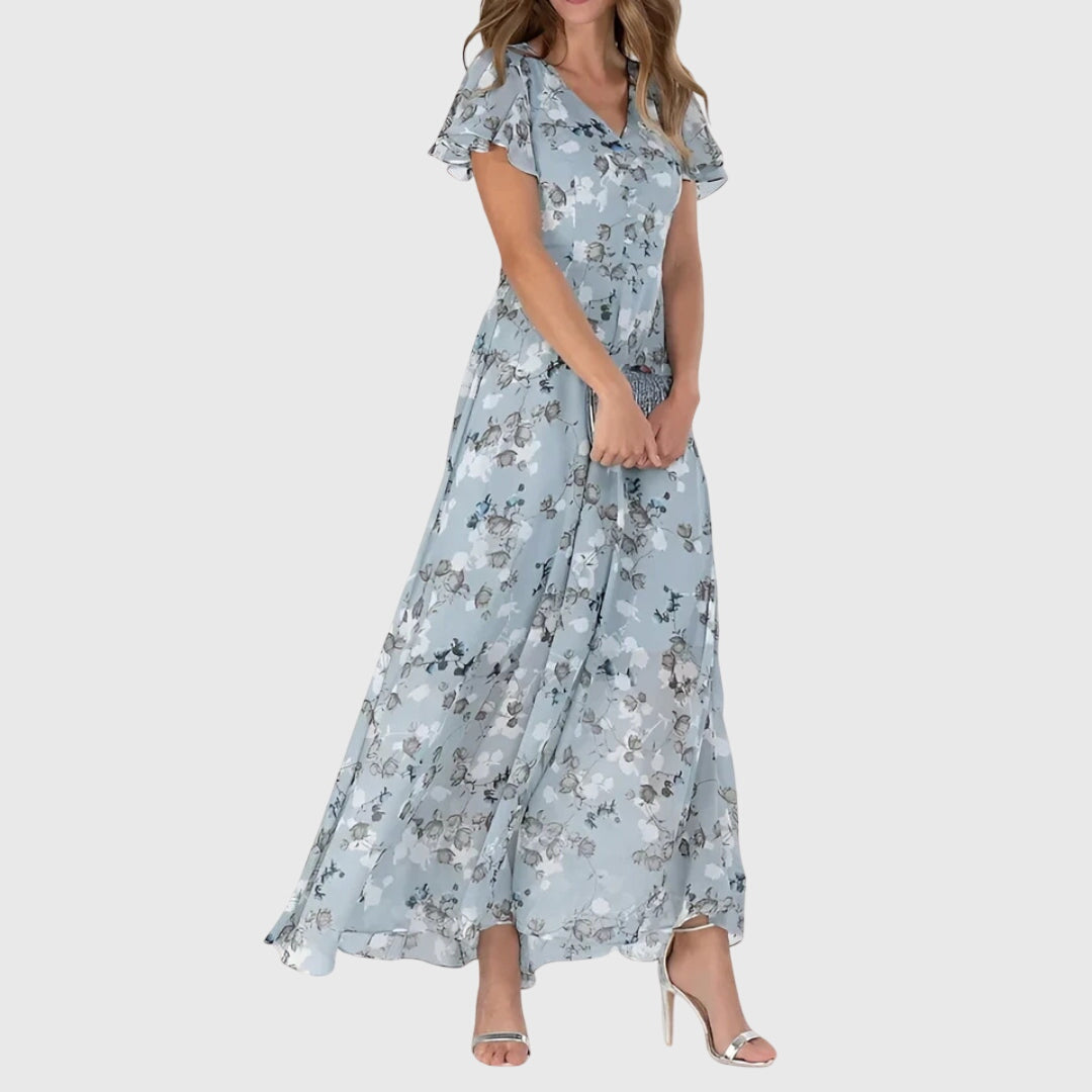 Figure Flattering Casual Midi Dress