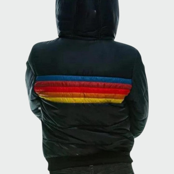 Kira Waterproof Colour Block Puffer Jacket