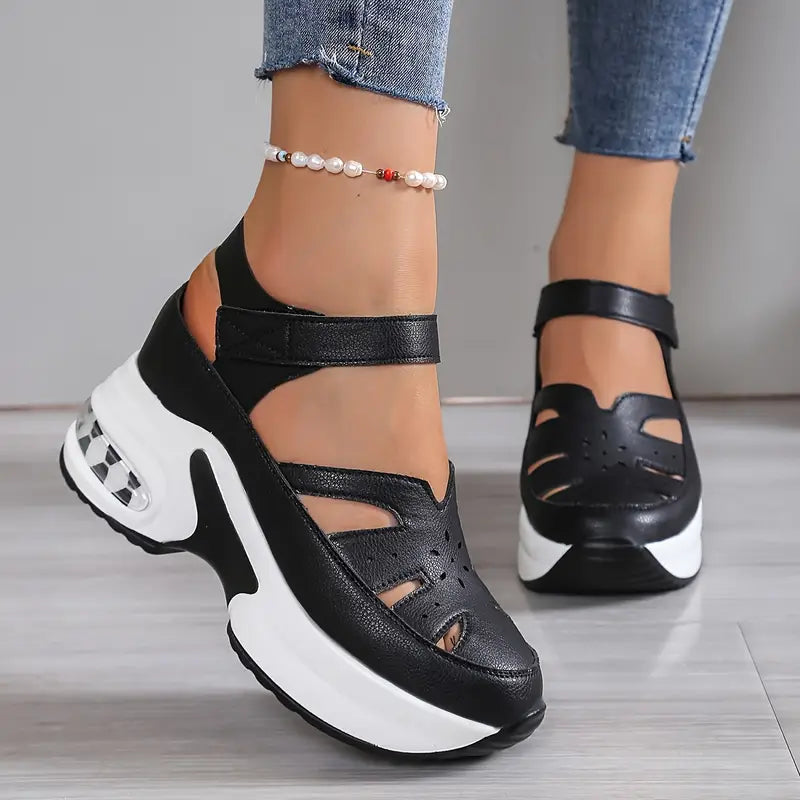 Cushioned Orthopedic Platform Wedge Sandals
