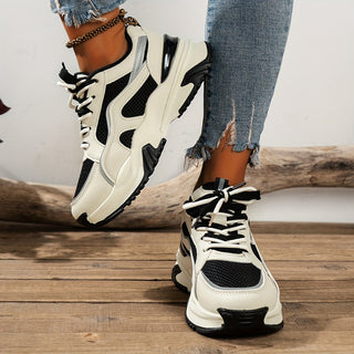 Women's Platform Sneakers with Thick Sole