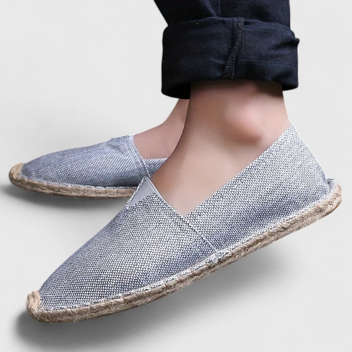 Breathable Orthopedic Espadrilles With Woven Sole