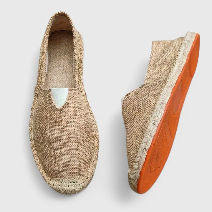 Breathable Orthopedic Espadrilles With Woven Sole