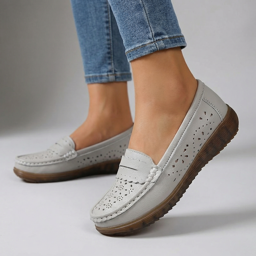 Orthopedic Perforated Loafers