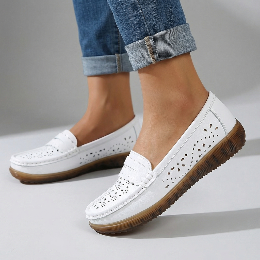 Orthopedic Perforated Loafers