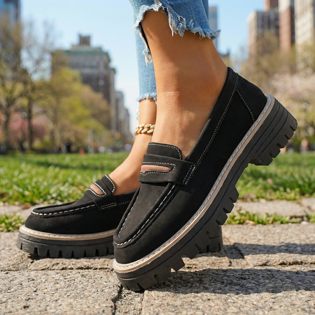 Orthopedic Platform Loafers