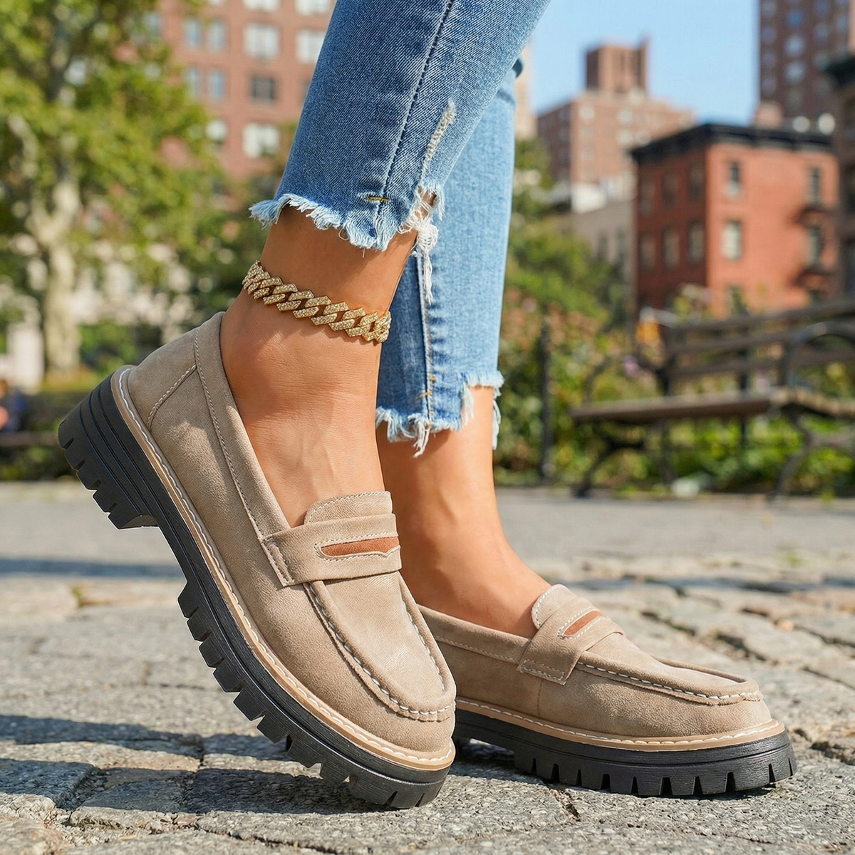 Orthopedic Platform Loafers
